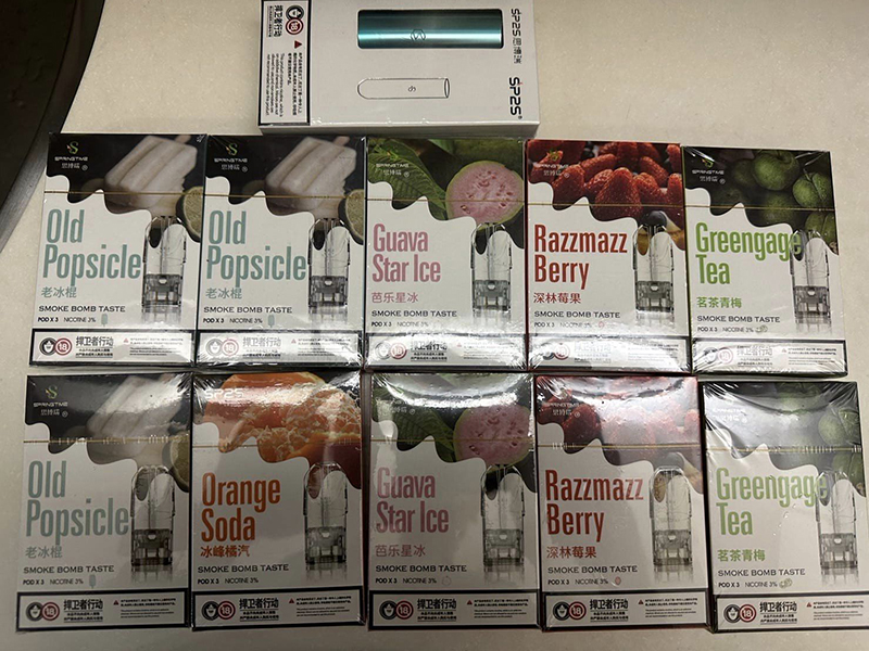 SP2思博瑞煙彈透明霧化彈 台灣熱銷 一代主機通用 原廠正品