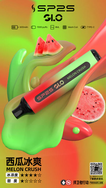 新款SP2S 7000口拋棄式 | 15種口味8ml/新手推薦
