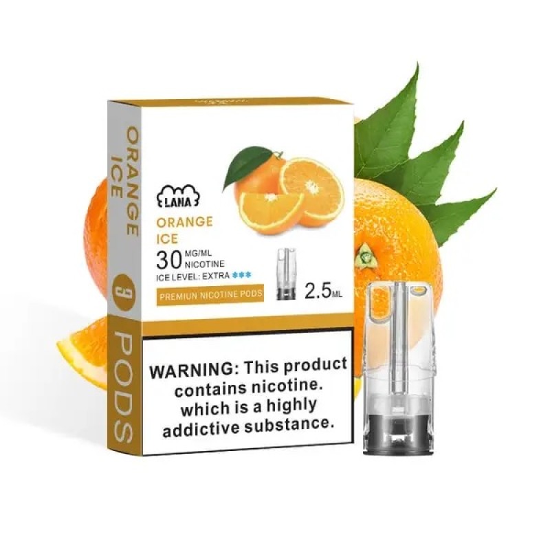 LANA拉娜煙彈 透明發光煙彈2.5ML | 通用SP2S/RELX等一代所有主機