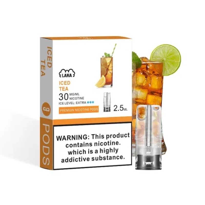 LANA拉娜煙彈 透明發光煙彈2.5ML | 通用SP2S/RELX等一代所有主機