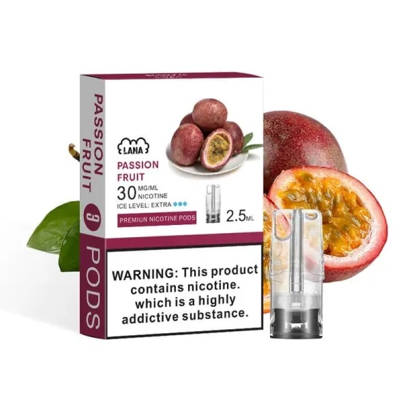 LANA拉娜煙彈 透明發光煙彈2.5ML | 通用SP2S/RELX等一代所有主機