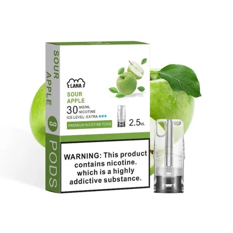 LANA拉娜煙彈 透明發光煙彈2.5ML | 通用SP2S/RELX等一代所有主機