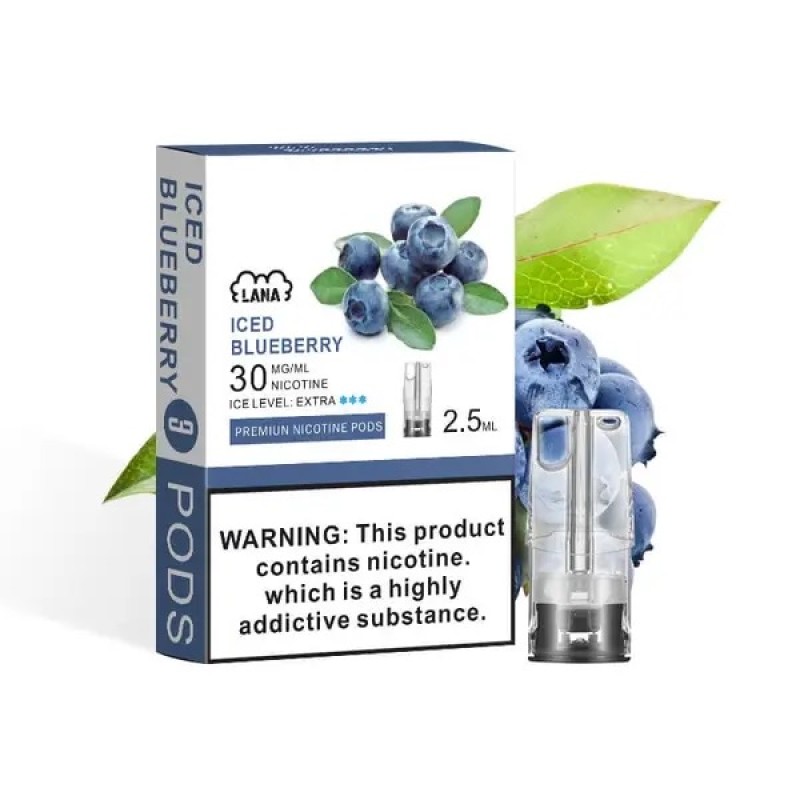 LANA拉娜煙彈 透明發光煙彈2.5ML | 通用SP2S/RELX等一代所有主機