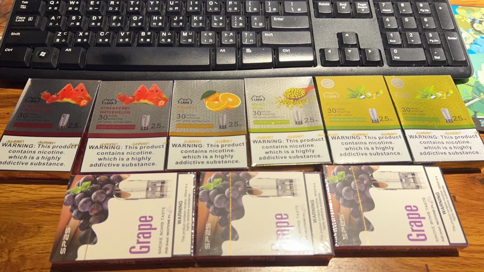 LANA拉娜煙彈 透明發光煙彈2.5ML | 通用SP2S/RELX等一代所有主機