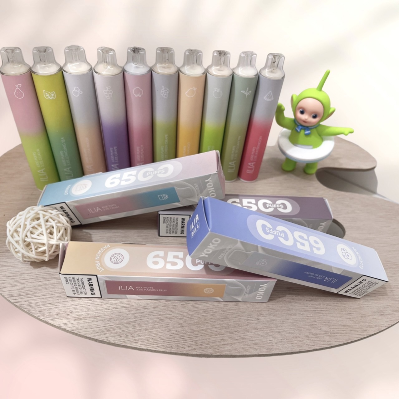 哩啞四代拋棄式 | ILIA拋棄式-6500口拋棄式 一次性電子煙 可充電